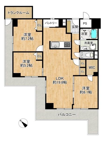 シャルマンコーポ明石3号棟