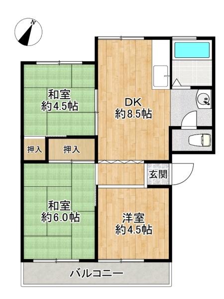 上高丸厚生年金住宅2号棟