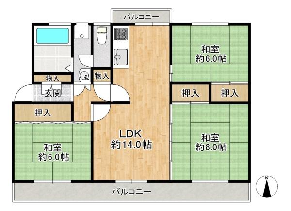 新多聞第3住宅213号棟