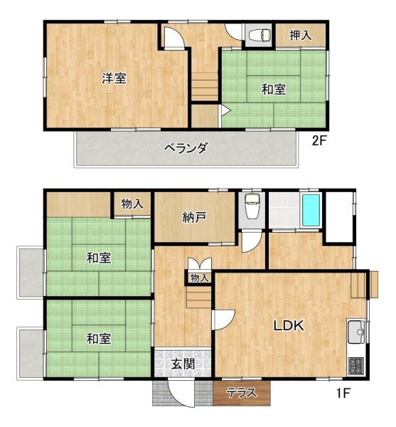 明石市東朝霧丘 中古戸建