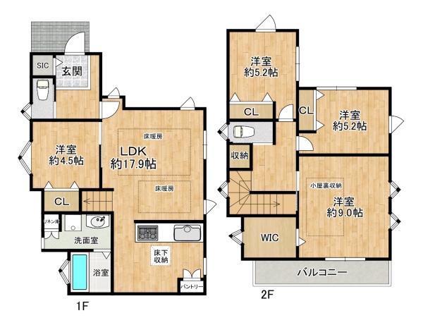 明石市朝霧北町の中古一戸建て