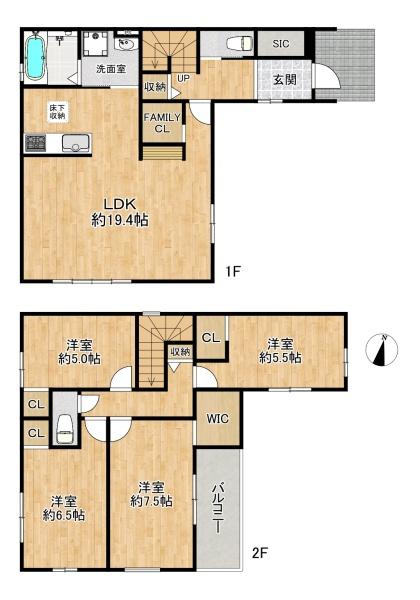 垂水区美山台3丁目　1号棟　新築戸建
