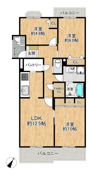 コンフォール学園緑が丘第2団地