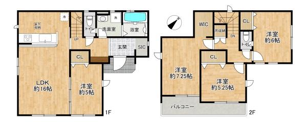 加古川市別府町新野辺の新築一戸建