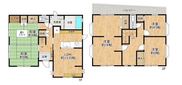 明石市魚住町西岡の中古一戸建