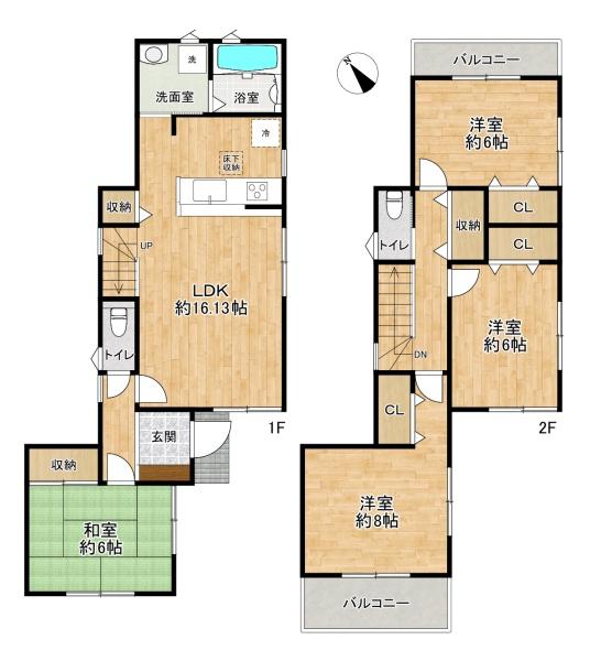 加古郡播磨町南大中１丁目の新築一戸建