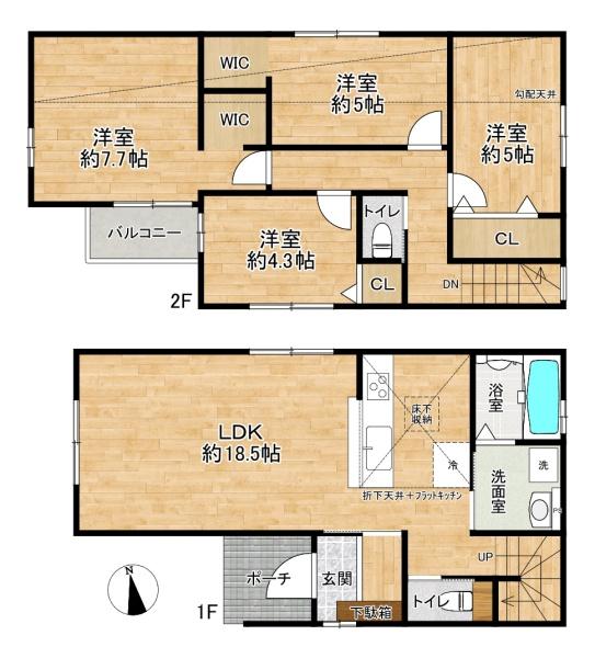 加古川市平岡町新在家の新築一戸建