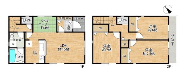 明石市二見町西二見の新築一戸建