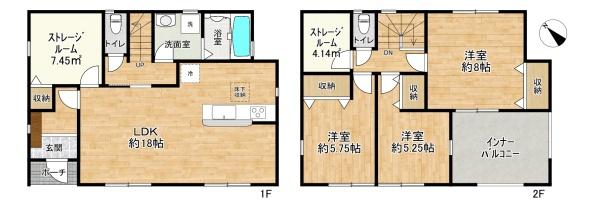加古川市別府町新野辺北町５丁目の新築一戸建