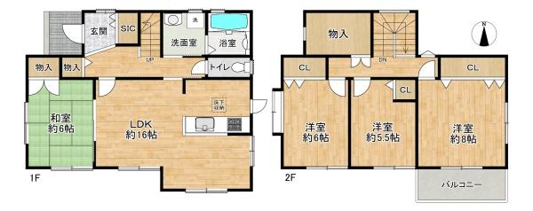 高砂市米田町米田の中古一戸建