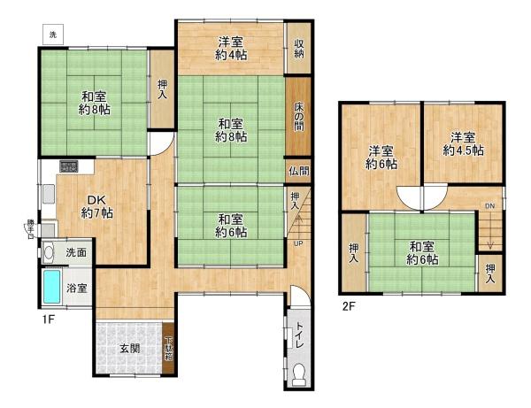 姫路市白浜町の中古一戸建