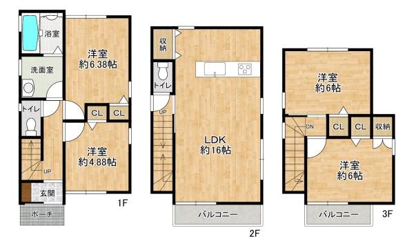 明石市魚住町清水の新築一戸建