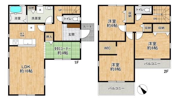 加古川市別府町新野辺北町５丁目の新築一戸建