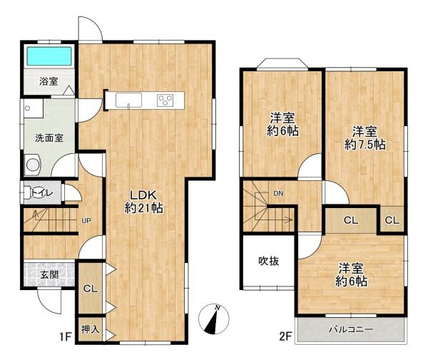加古郡稲美町国岡４丁目の中古一戸建