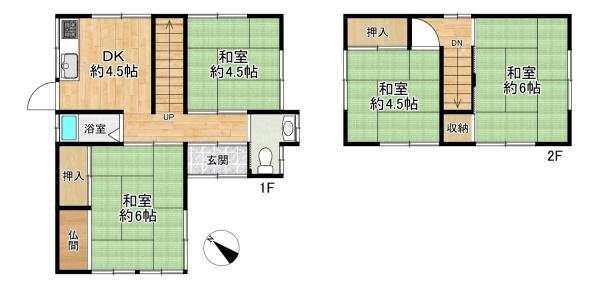 高砂市阿弥陀１丁目の中古一戸建