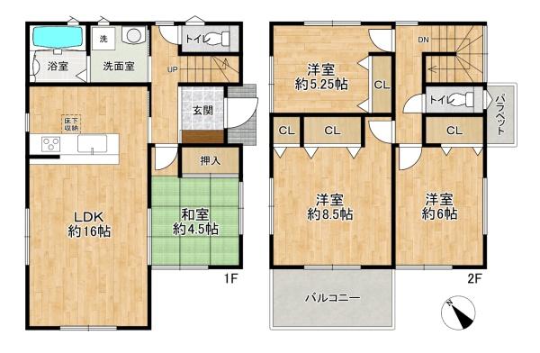 加古川市米田町船頭の新築一戸建