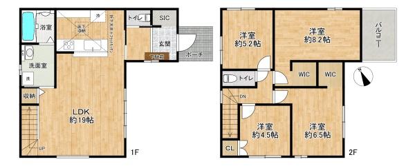加古郡播磨町北本荘６丁目の新築一戸建