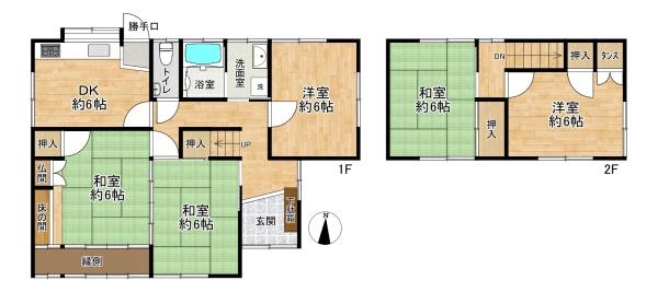 姫路市香寺町田野の中古一戸建