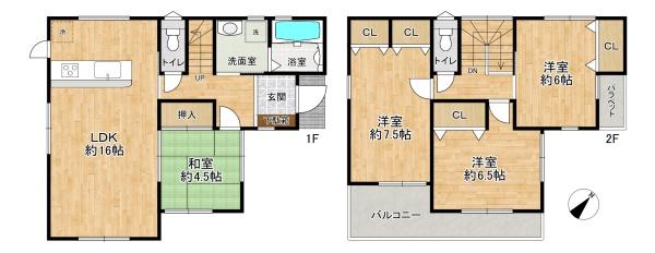 加古郡播磨町本荘３丁目の新築一戸建