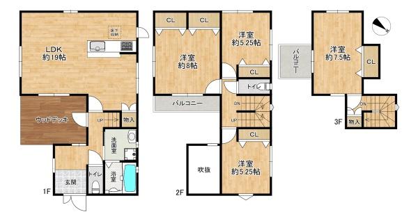 加古川市平岡町土山の中古一戸建