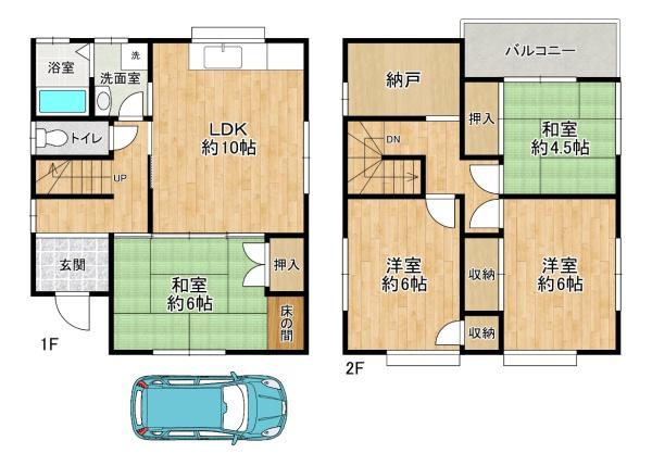 加古郡稲美町六分一の中古一戸建