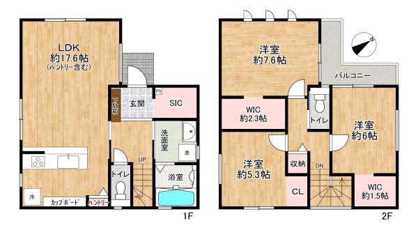 加古川市平岡町新在家の新築一戸建