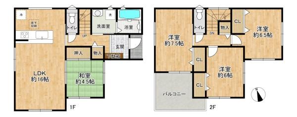 高砂市米田町塩市の新築一戸建
