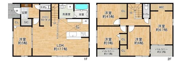 加古川市八幡町上西条の新築一戸建