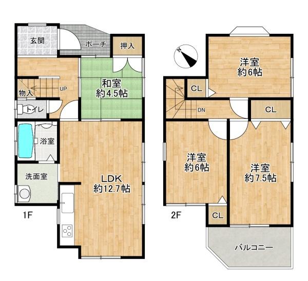 加古川市平岡町高畑の中古一戸建