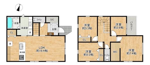 加古川市加古川町稲屋の新築一戸建