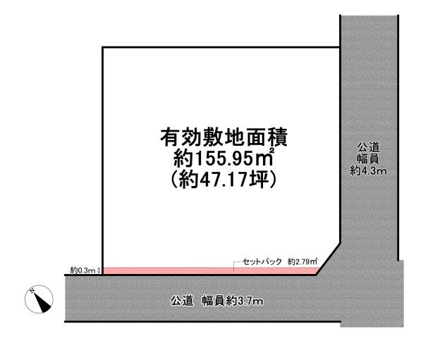 加古郡播磨町北野添２丁目の売土地