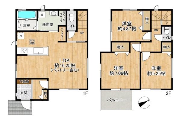 加古川市東神吉町出河原の新築一戸建