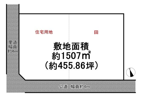 加古川市野口町水足の売土地