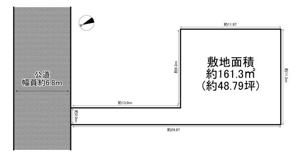 加古川市西神吉町岸の土地