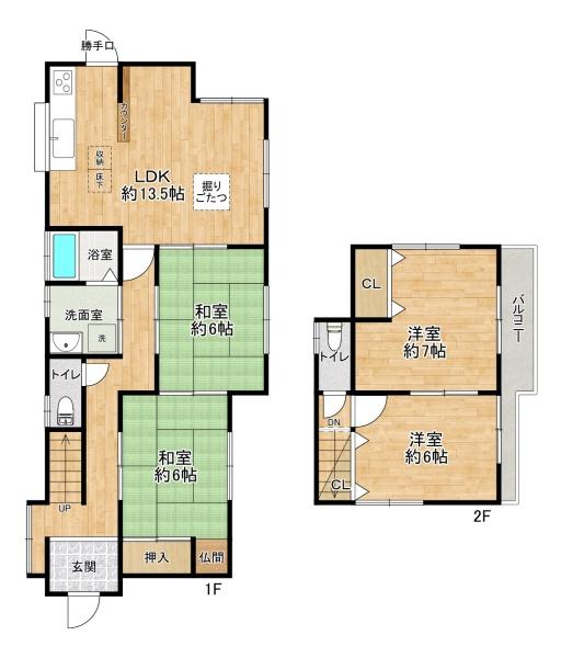 加古郡稲美町国岡１丁目の中古一戸建