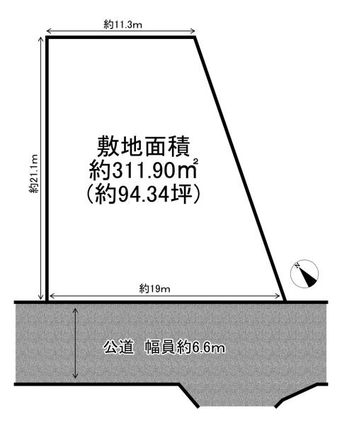加古川市平岡町山之上の売土地