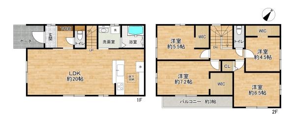 加古郡稲美町六分一の新築一戸建