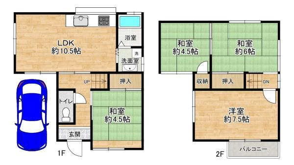 加古川市加古川町美乃利の中古一戸建て