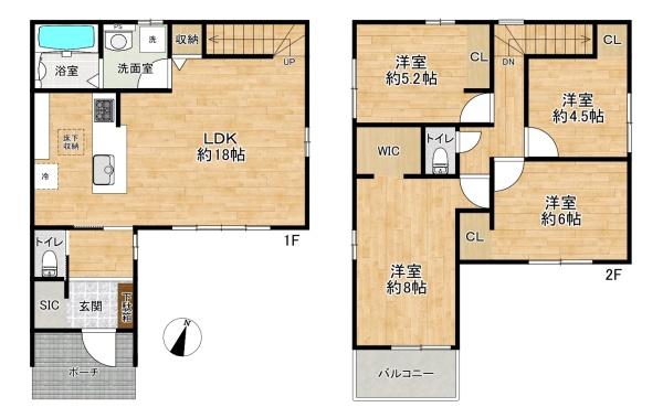 播磨町東本荘1期2号楝　新築戸建