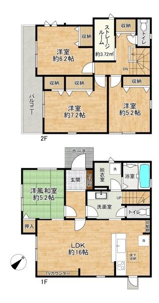 加古川市東神吉町西井ノ口の新築一戸建