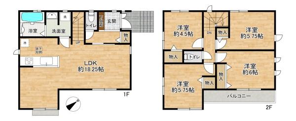 明石市魚住町長坂寺の新築一戸建