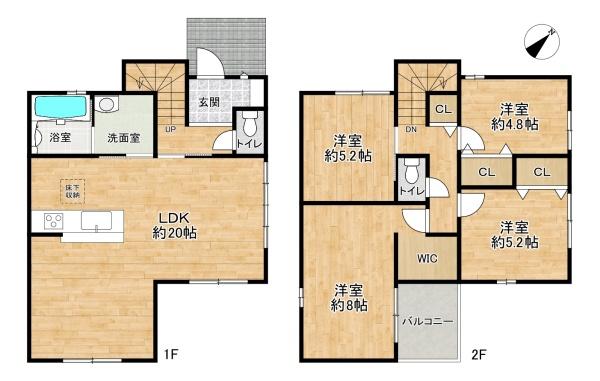 加古川市加古川町木村1号棟　新築戸建