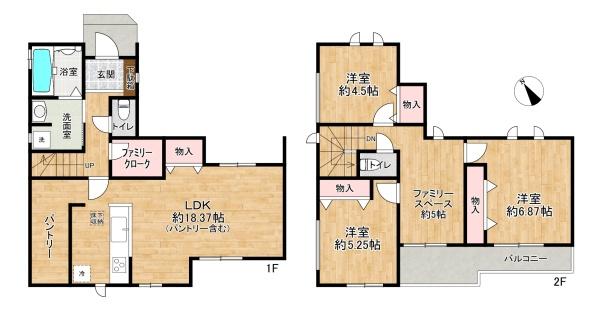 明石市魚住町西岡A号地　新築戸建