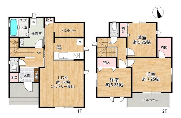 明石市魚住町西岡C号地　新築戸建