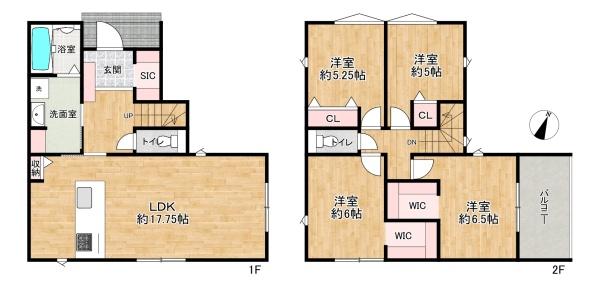 加古川市第3平岡町高畑3号棟　新築戸建