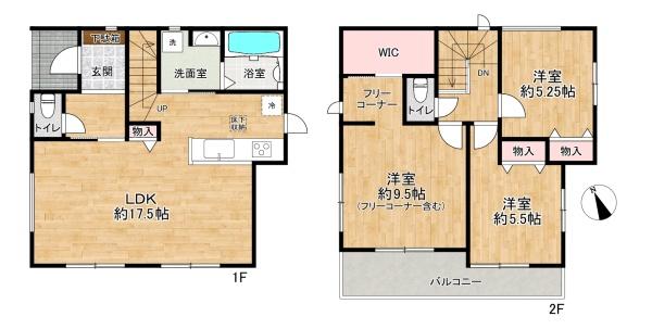 加古川市東神吉町出河原2号棟　新築戸建