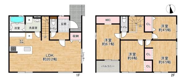 稲美町中村1期1号棟　新築戸建