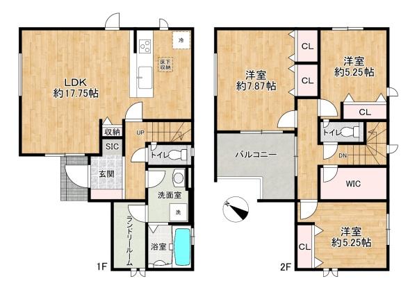加古川市加古川町本町2期1号棟　新築戸建