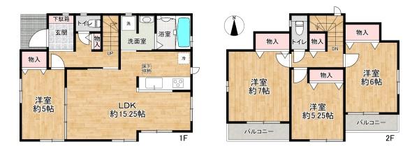 明石市二見町東二見E号棟　新築戸建