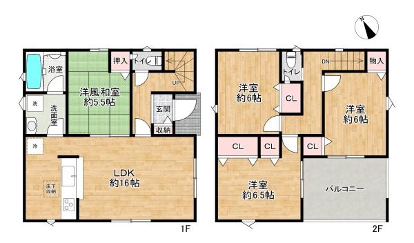 稲美町六分一第9 1号棟 新築戸建